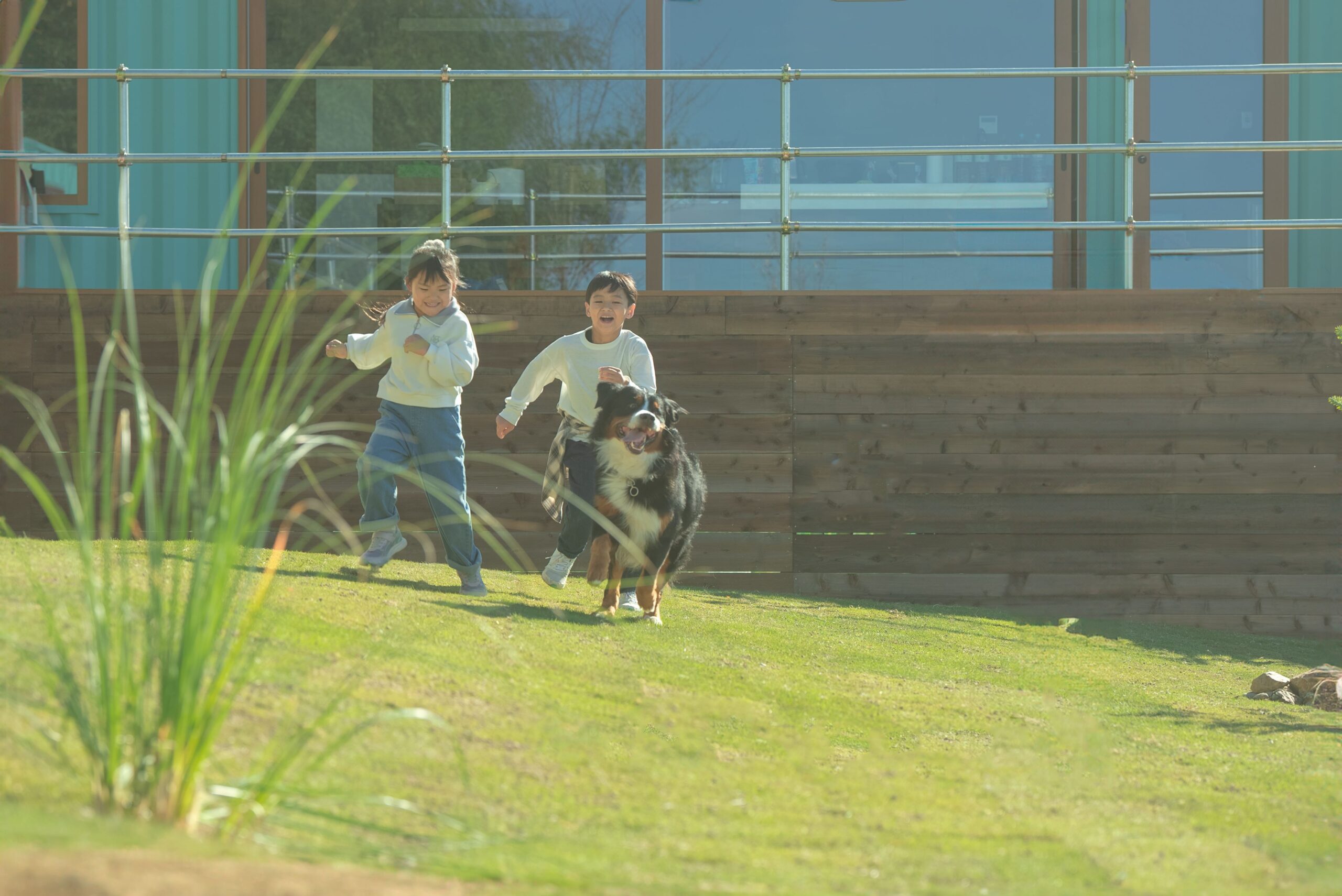 記事サムネイル: 【群馬で犬と楽しむグランピング】吠える・犬同士が苦手なワンちゃんも安心の天然芝ドッグラン｜THE W Relax Garden Resort